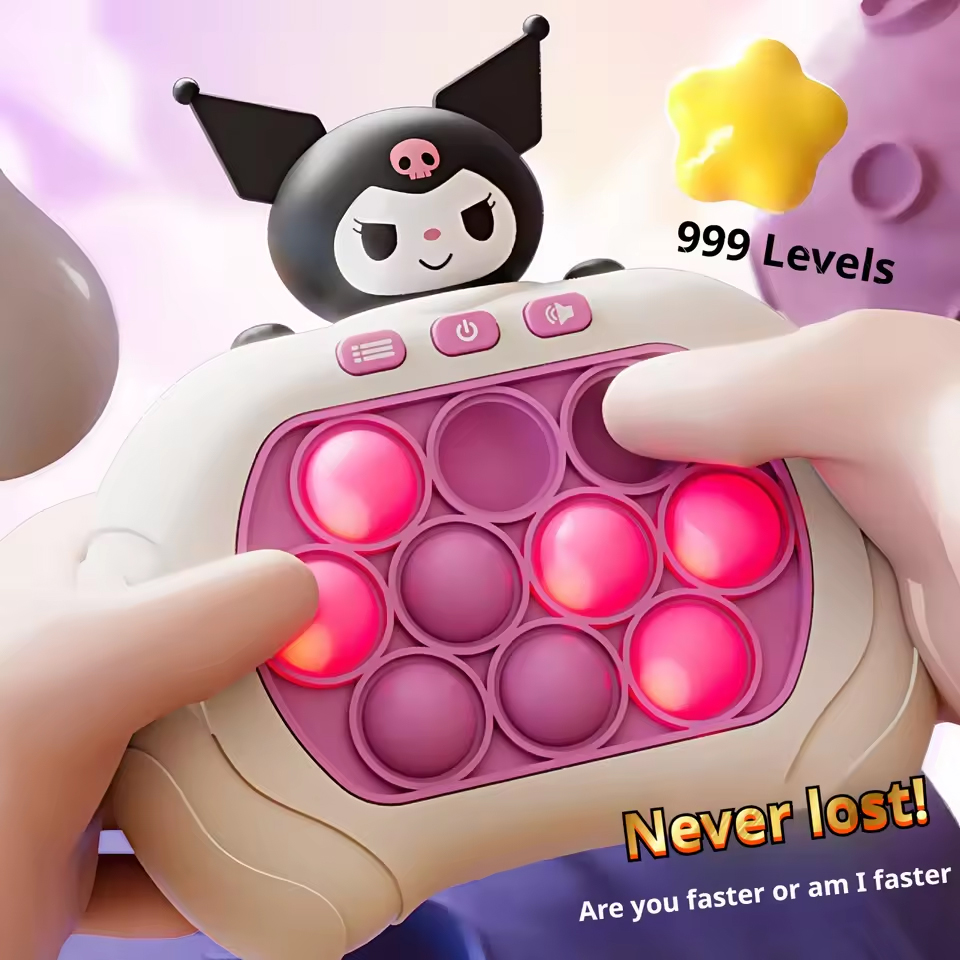 New Gadgets Electronic - Novo Jogo Sanrio Kuromi Quick Push