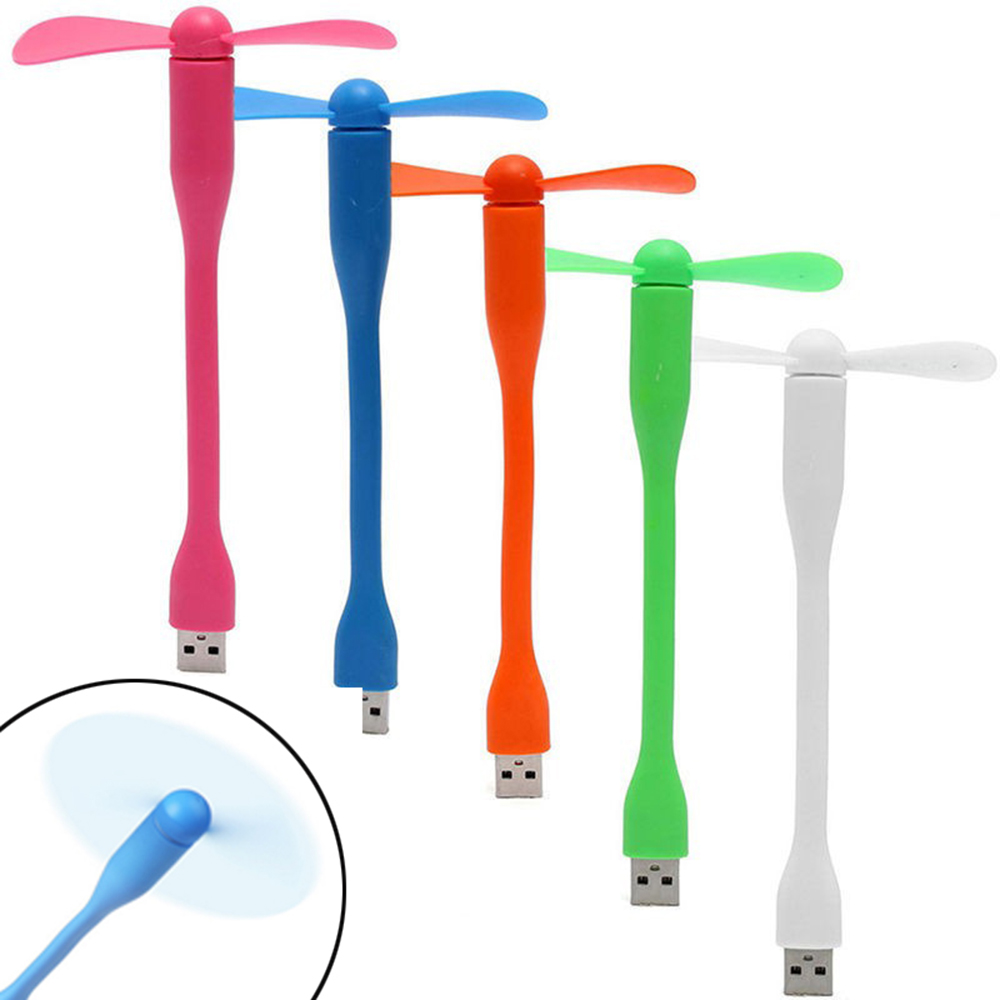 New Gadgets Electronic - Novo Ventilador USB Portátil com LED,