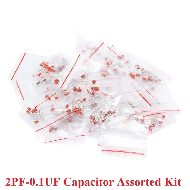Electronics & Gadgets Icon - Conjunto de 300pcs/lot de Capacitores Cerâmicos