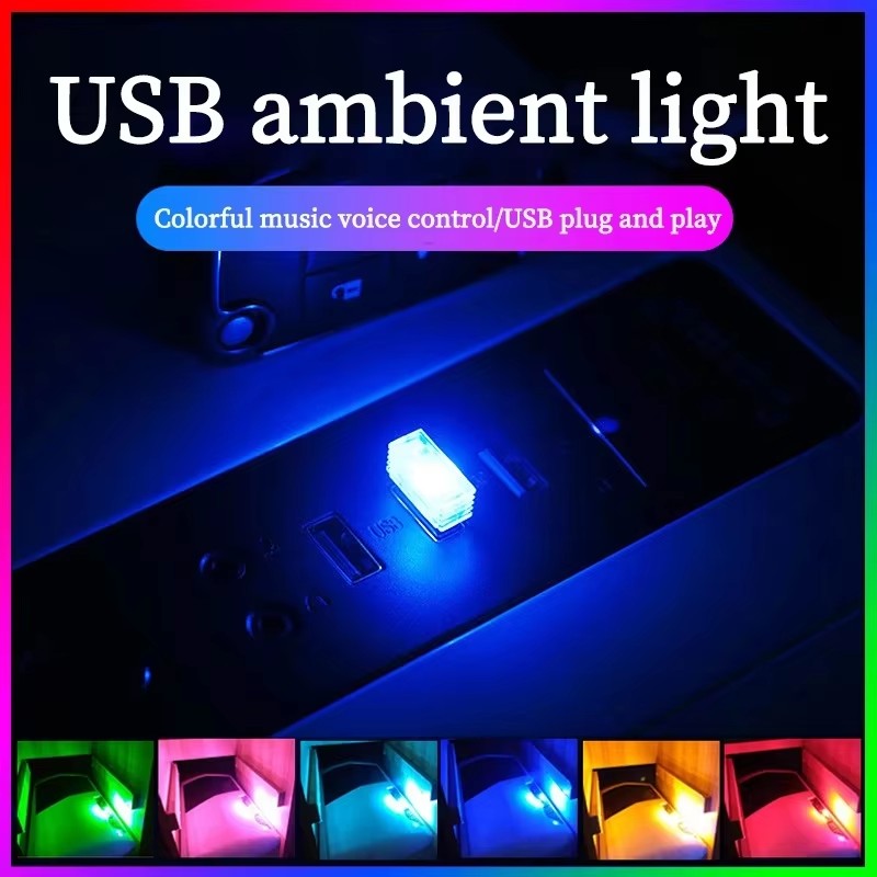 Electronics Gadgets For Car - Luz LED Mini USB para Carro,
