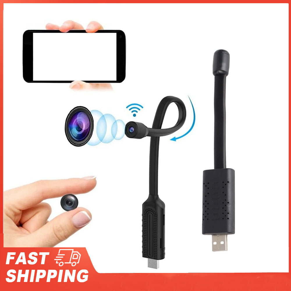 Compact Camera Mirrorless - Câmera de segurança USB WiFi 1080P