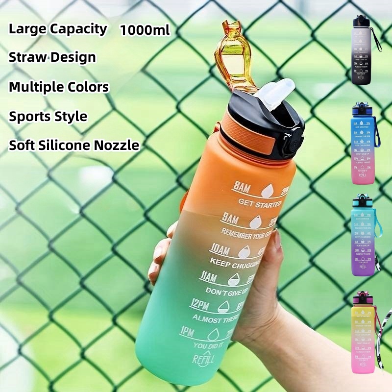 Smart Water Bottle Tracker - Copo plástico para esportes ao ar