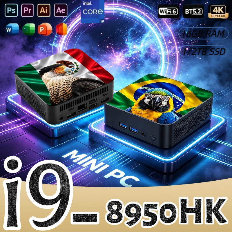 Mini Pc Windows - Mini PC Core i9-8950HK 16GB RAM