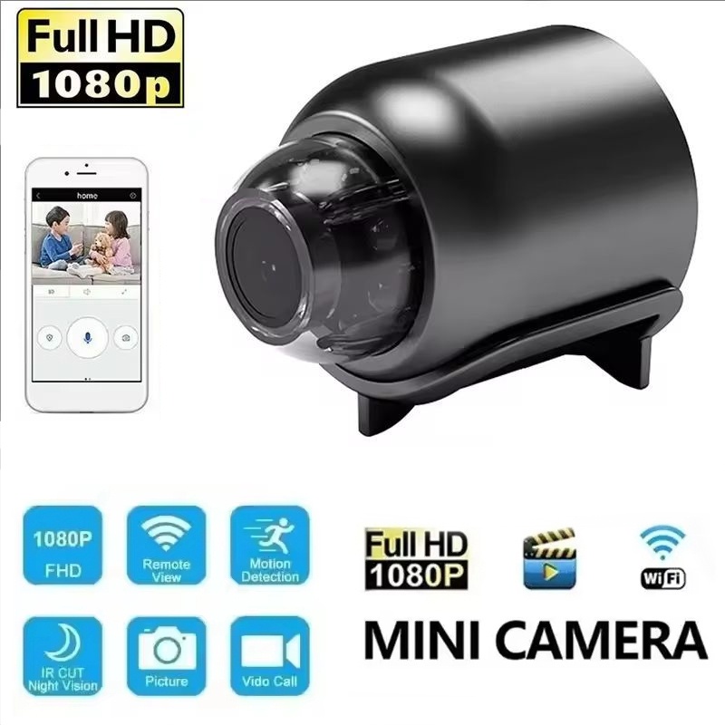 Compact Camera Mirrorless - Mini Câmera 1080P HD com Visão