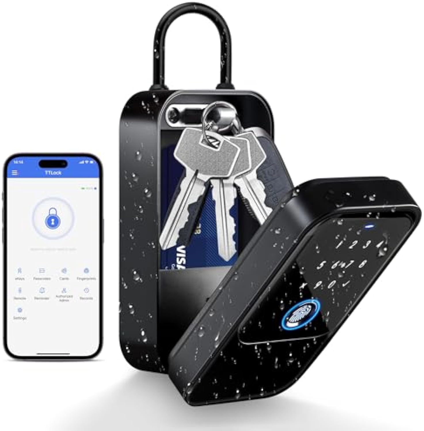 Unique Electronics Gadgets - Sem fio Smart Key Lock Box,