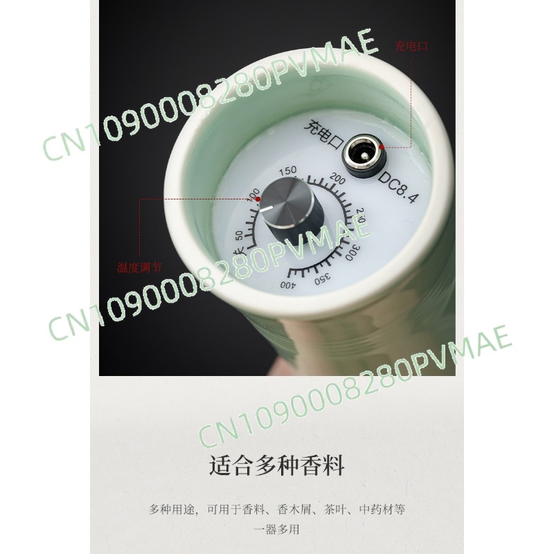 Electronics Gadgets For Home - Aromatizador Eletrônico Portátil Recarregável de Cerâmica