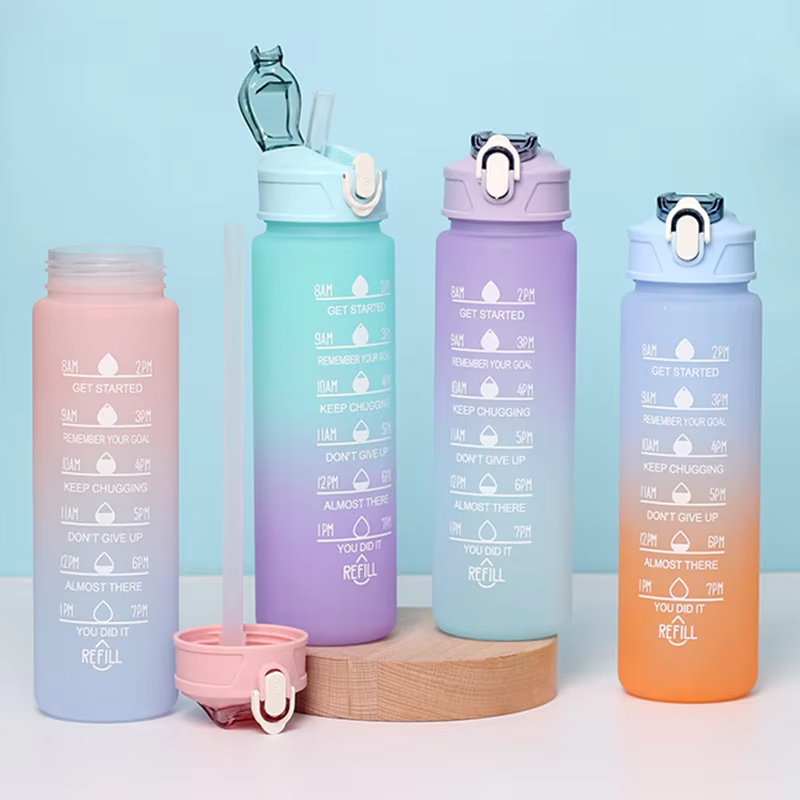 Smart Water Bottle Tracker - Garrafa de água esportiva resistente a