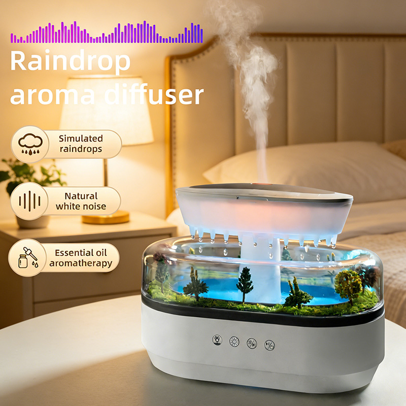 Electronics Gadgets For Home - Difusor de Aroma Raindrop com Música