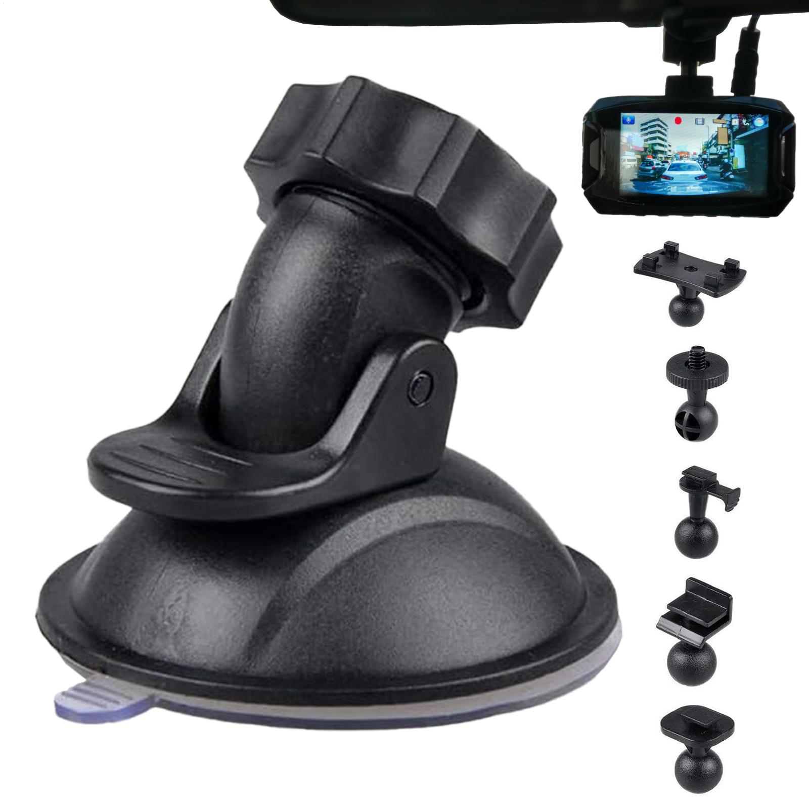 Panoramic Dash Cam 360 - Suporte de Sucção Removível e Rotativo