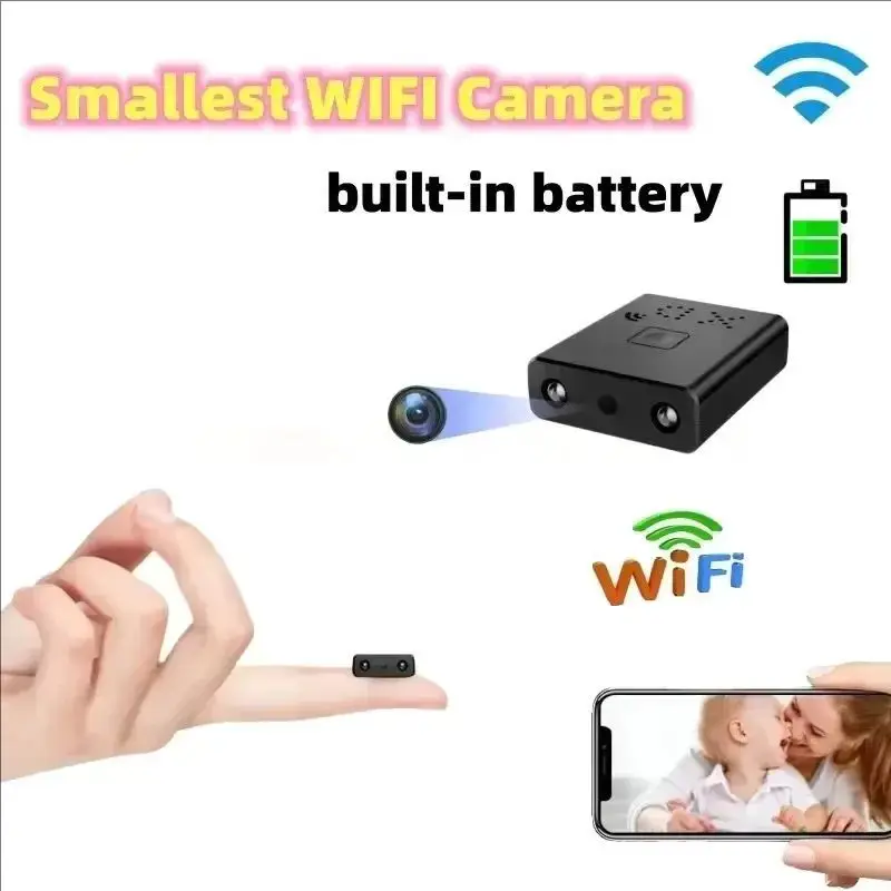 Compact Camera Mirrorless - Câmera Mini XD WIFI 1080P com
