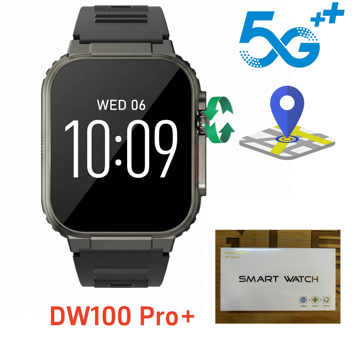 Smartwatch DW100 Pro Plus com  - Electronics Quiz avaliação e preço