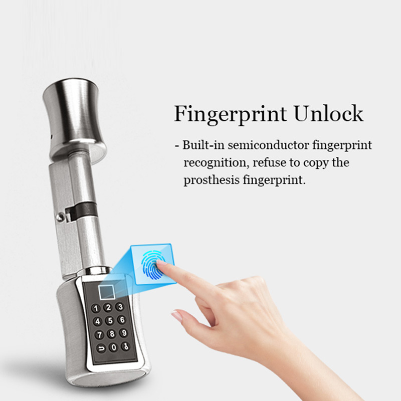 Fechadura de cilindro intelige - Unique Electronics Gadgets avaliação e preço