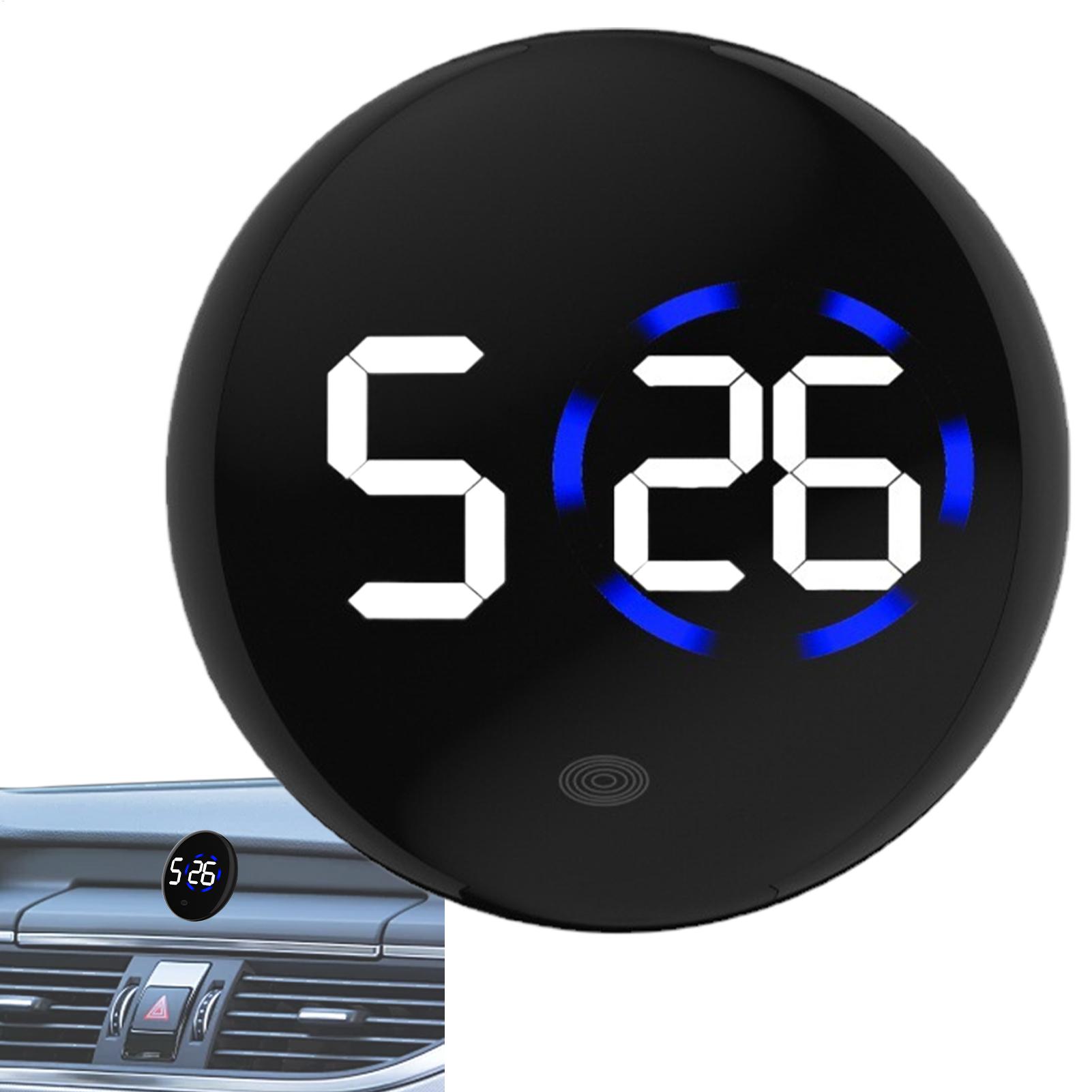 Relógio LED para Carro com Con - Electronics Gadgets For Car avaliação e preço