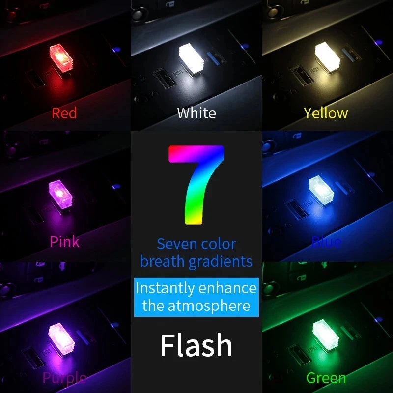 Luz LED Mini USB para Carro, L - Electronics Gadgets For Car avaliação e preço