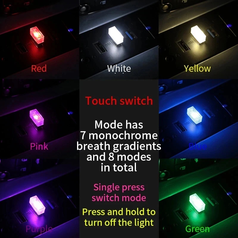 Luz LED Mini USB para Carro, L - Electronics Gadgets For Car avaliação e preço
