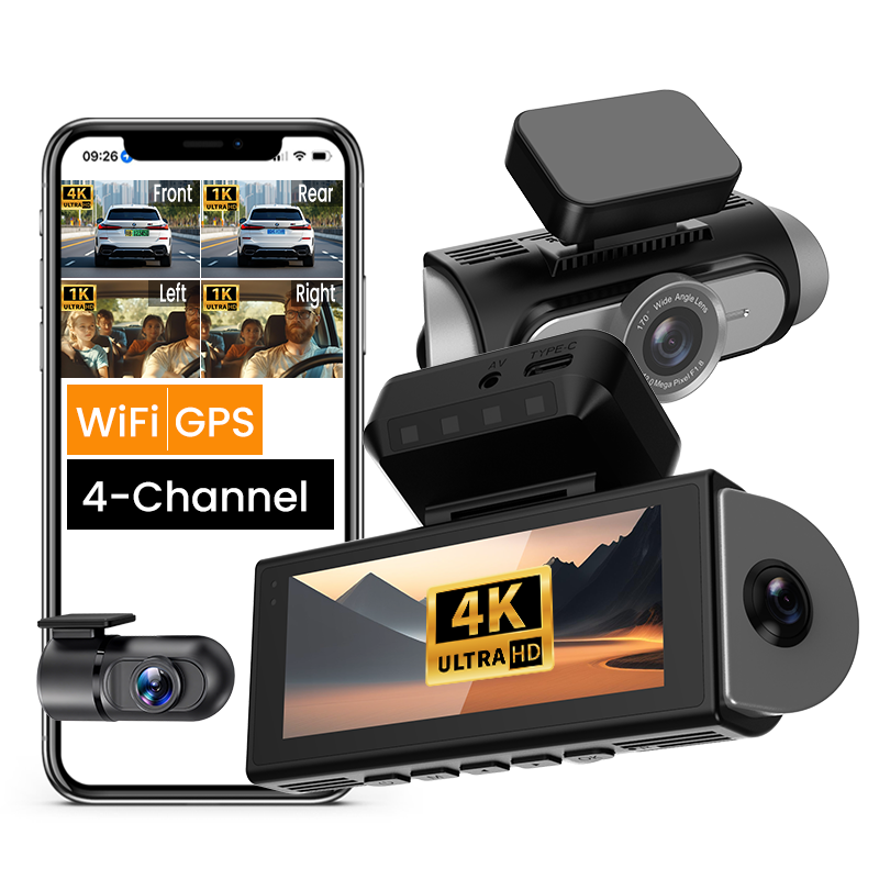 Câmera DVR para Carro com WiFi - Panoramic Dash Cam 360 avaliação e preço