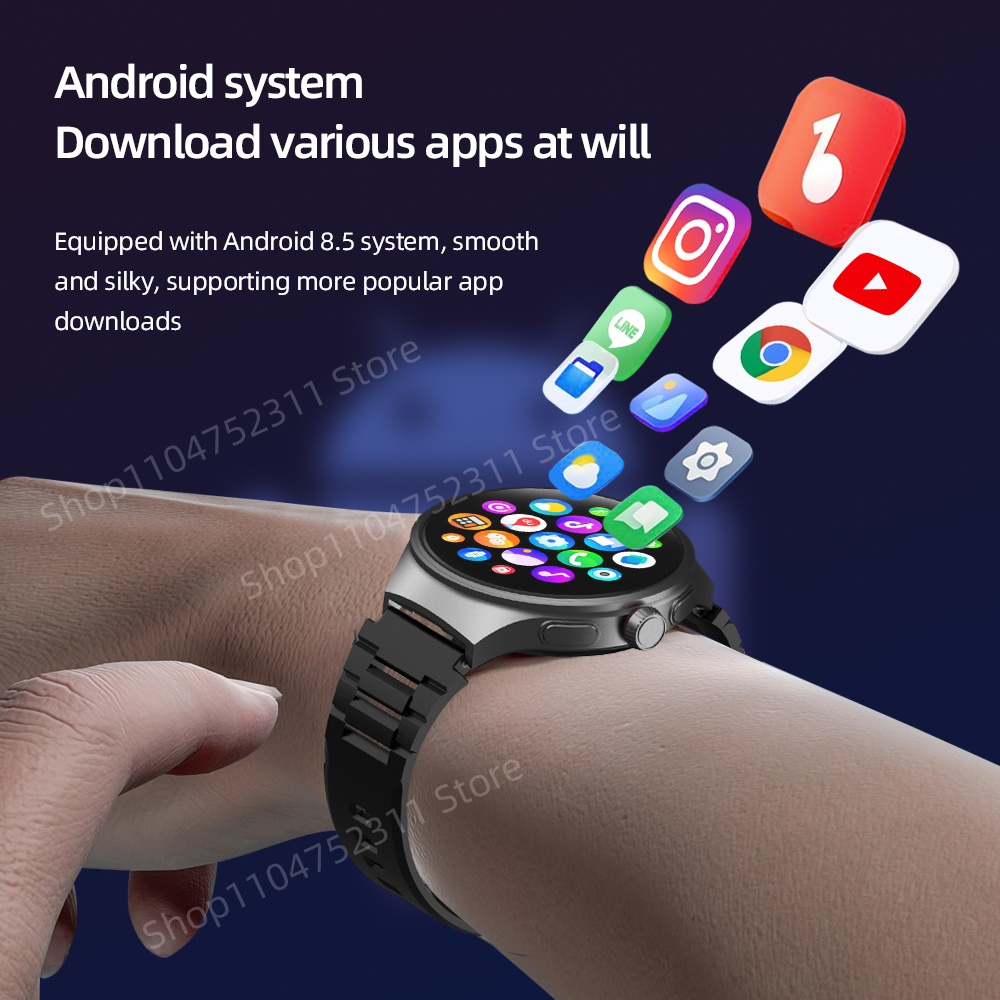 Smartwatch 512G VP50 com câmer - Electronics Quiz avaliação e preço