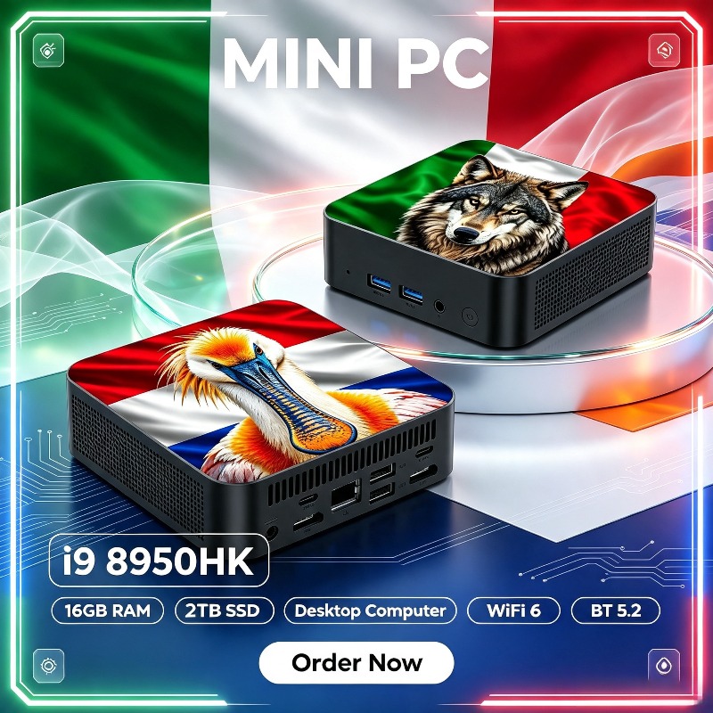 Mini PC Gamer Intel i9 8950HK  - Mini Pc Windows avaliação e preço