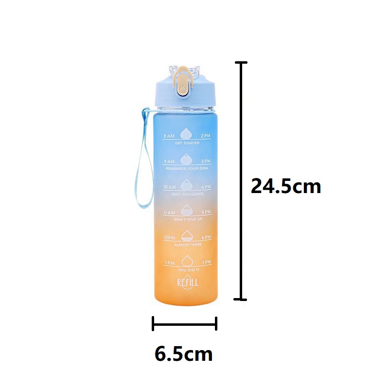 700ml garrafa de água corrente - Smart Water Bottle Tracker avaliação e preço