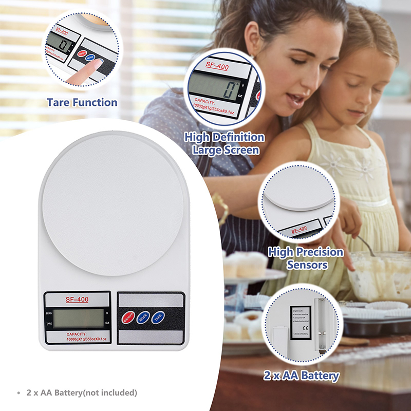 Balança Digital de Cozinha 5kg - Unique Electronics Gadgets avaliação e preço