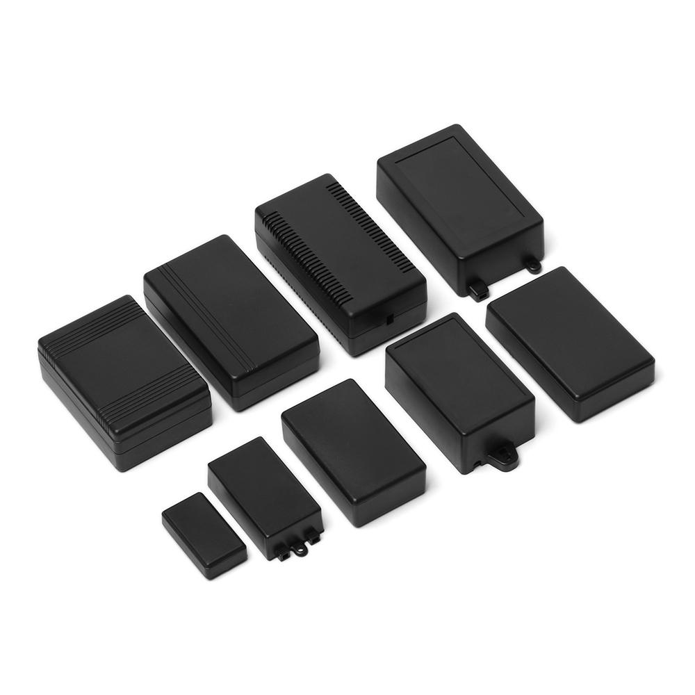 Preto plástico impermeável DIY - Unique Electronics Gadgets avaliação e preço