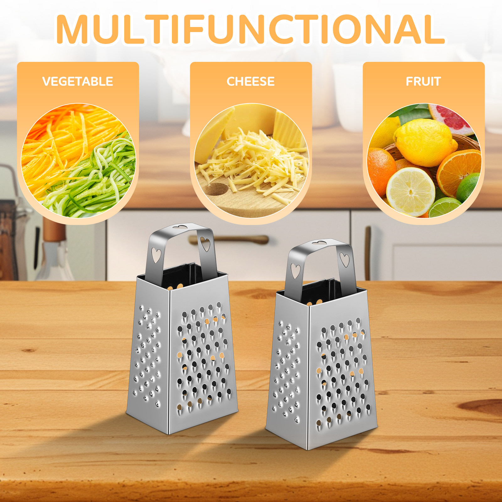 Conjunto de 6 Mini Raladores d - Electronics Gadgets Sale avaliação e preço