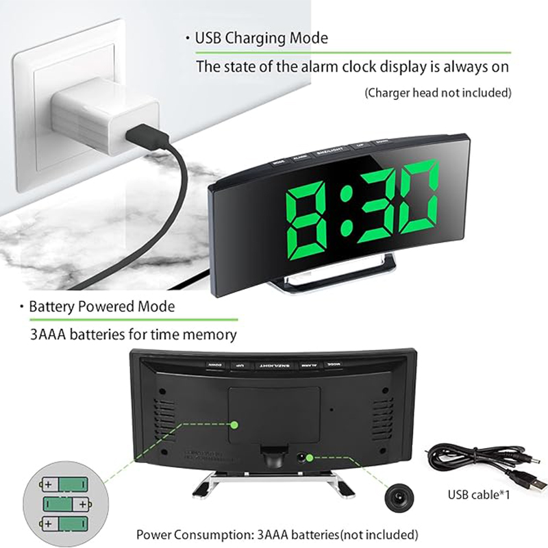 Led despertador digital tela c - Electronics Gadgets For Home avaliação e preço