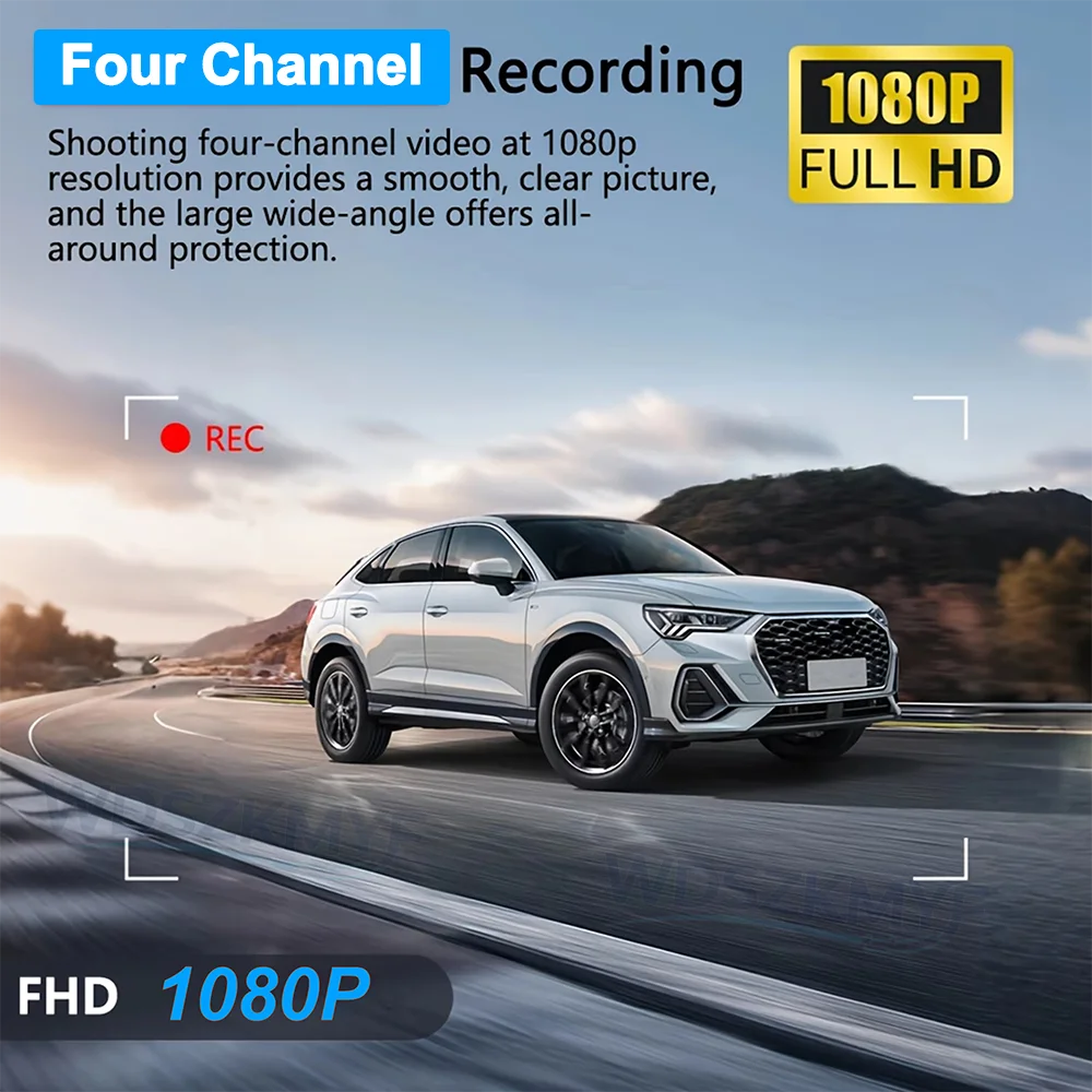 HD 1080P 3/4H 360 °   Câmera P - Panoramic Dash Cam 360 avaliação e preço