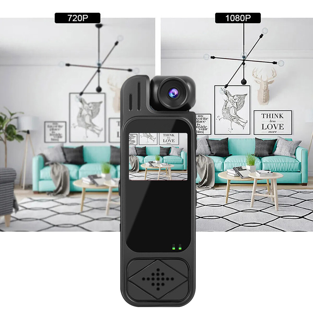 Mini câmera corporal 1080P HD  - Compact Camera Mirrorless avaliação e preço